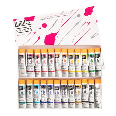 Pintura acrílica Liquitex Liquitex Color Soft Type 24 Color Set Color tradicional 20 ml (No. 6)