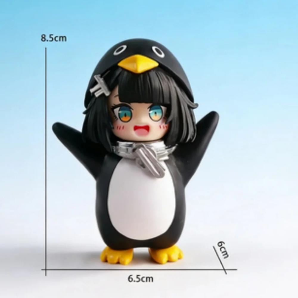 New Arrival 7cm Arknights Endfield Pengmin Figures Pvc Mini Cosplay Pengmin Model Anime Collect DeskTop Toy Display Exhibit Gift