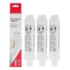 Refrigerator Water Filter Replacement 3-Pack Compatible with Frigidaire EPTWFU01 Puresource Ultra II Every 6 Months