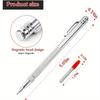 New Alloy Scribe Pen Carbide Scriber Pen Metal Wood Glass Tile Cutting Marker Pencil Metalworking Woodworking Hand Tools Kits
