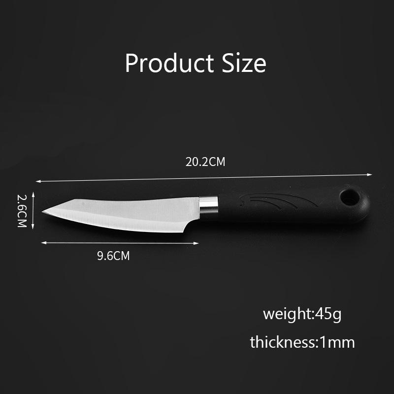 Stainless Steel Fruit Knife Kitchen Meat Cleaver Sushi Knife Barbecue Knife Vegetable Cutter