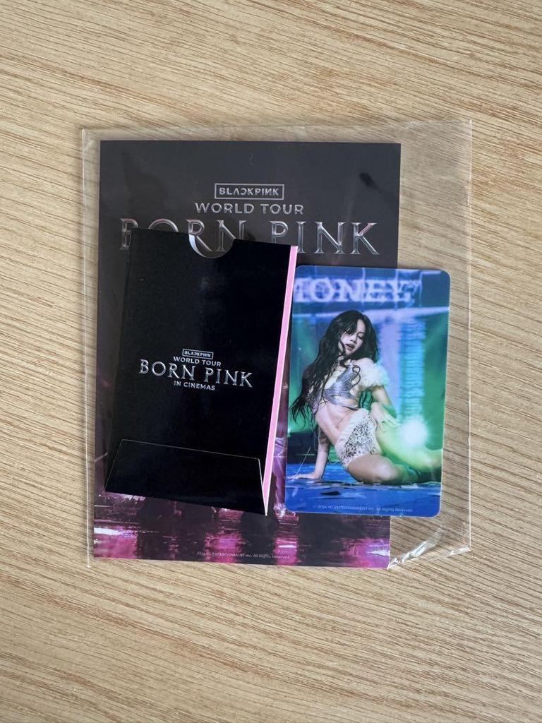 [USED] BLACKPINK BORNPINK Movie Admission Bonus Trading Card LISA