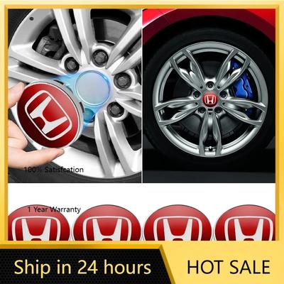 Pour Honda Cache-moyeu de Roue de Voiture Protections Décorations Accessoires de Voiture Pour Honda Civic Accord Crider City XRV CRV HRV Inspire