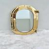 Brass Oval Porthole Brass Ship Mirror, Nautical Window Wall Mirror, Maritime Bathroom Mirror Home Decor, Gift