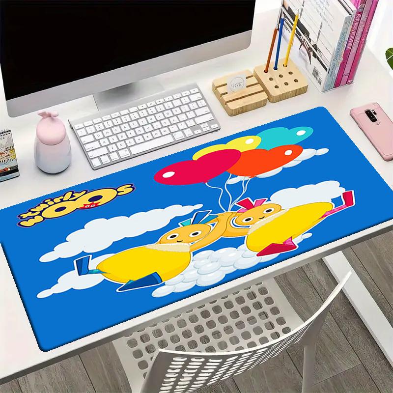 Twirlywoos Theme Mouse Pad, Non Slip Rubber Base, Multifunctional Office & Home Decor, Perfect for Workspace Personalization.