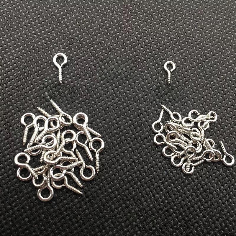 Handmade Sheep Horn & Eye Nail Art Accessories - Crystal Glue, Metal Parts, Keychain (25 Pieces)