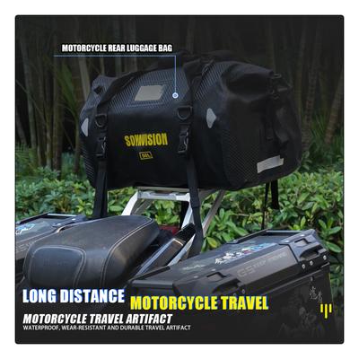 Motorcycle Carrier Tail Bag Back Seat BagTrunk Bags For Harley Honda Cycling Bag Outdoor Boating Fishing Bag 20L 50L 70L 100L