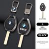 FA6 Lega di Zinco Pelle Copri Custodia Chiave Auto Per BMW Serie 3 5 7 X5 E53 X3 F83 E46 E39 E38 E60 E63 E61 E64 330i Z3 Z4 E85 E86 M5 325i
