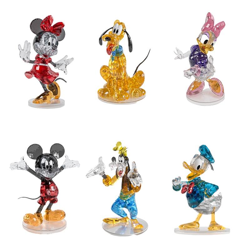 Disney Crystal Building Blocks High Strength Diamond-like Figurine Kids Toys Collection