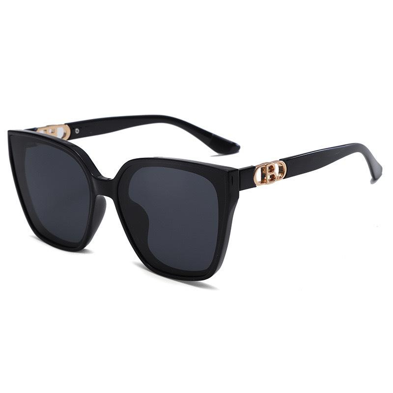 2026 new sunglasses women's high-end large-frame glasses show the face, small frames, UV protection, ultra-light sunglasses