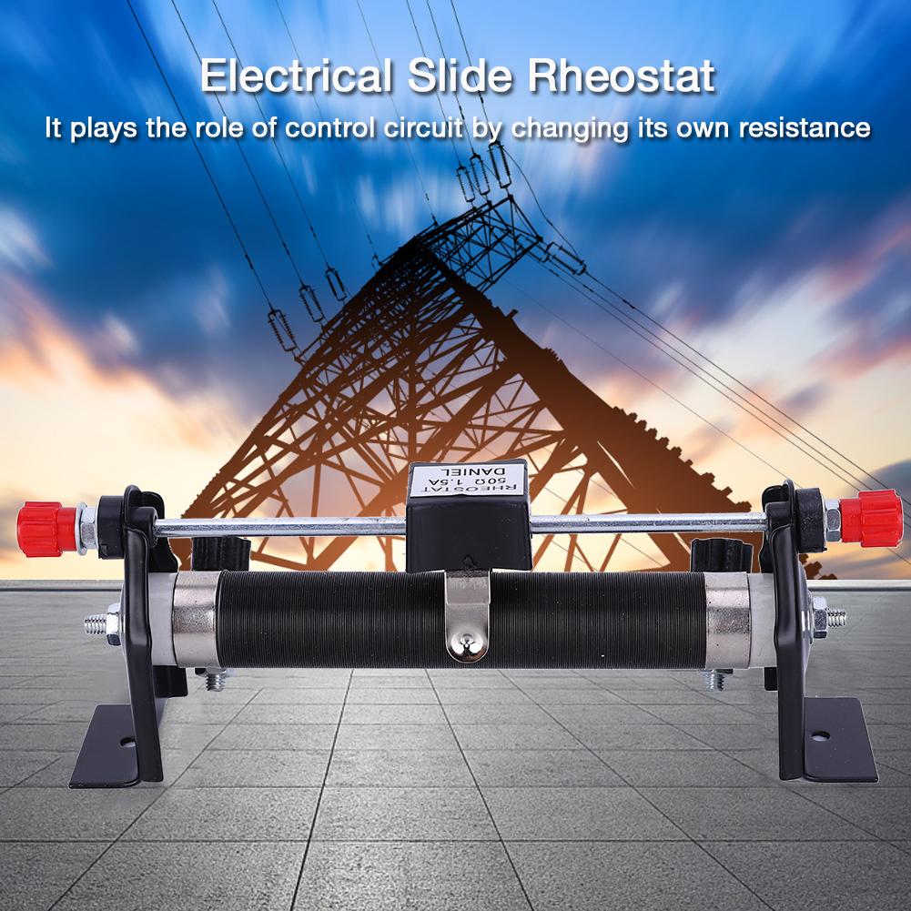 1,5A 50 Ohm Schiebereostat Widerstand Forschungsgerät für Laborkontrollschaltkreis, Strom- und Spannungsregler
