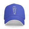 Pure Color Dad Hats Individuality Unisexs Hat Sun Visor Baseball Caps Santa Muerte Peaked Cap