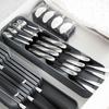 ORGANIZER CONTAINER CUTLERY INSERT FOR DRAWER gray 229010-S