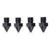 4 Pcs 3D Printer Nozzle Replacement for Raise3D 3D Printer 0.2mm 0.4mm 0.6mm 0.8mm Hardened Steel Extruder Nozzle