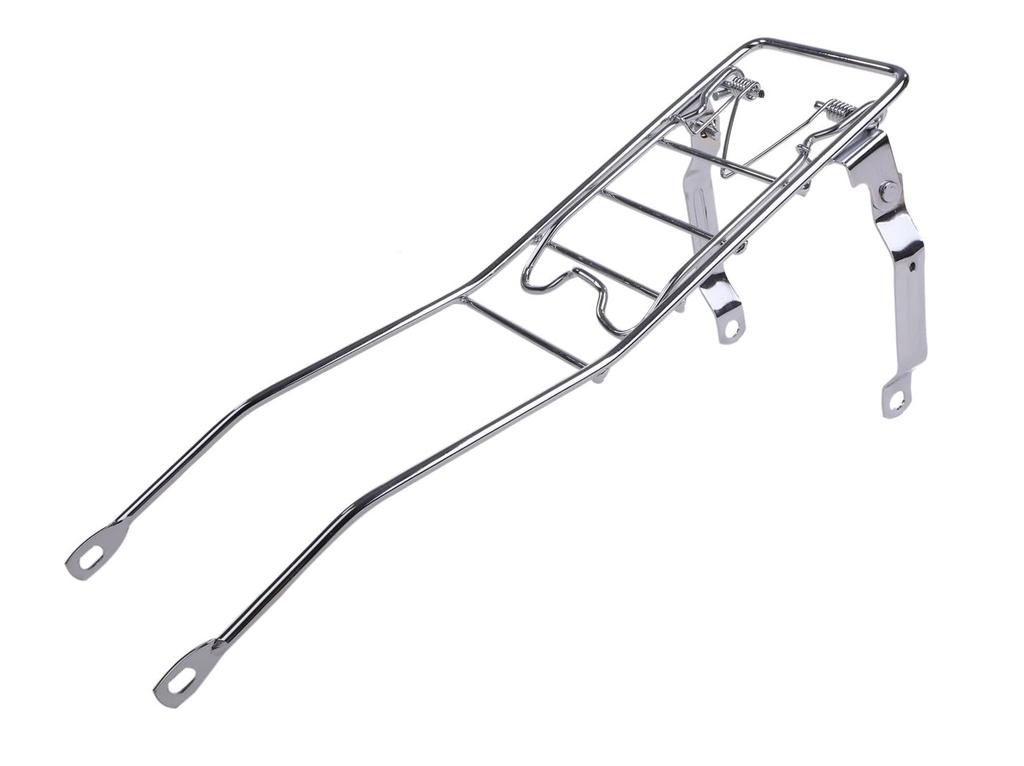 CustomDivine Honda Center Carrier Vietnam Carrier Frame Carrier Little Cub Super Cub C50 C70 C90 General Purpose External Product etc. (Silver)