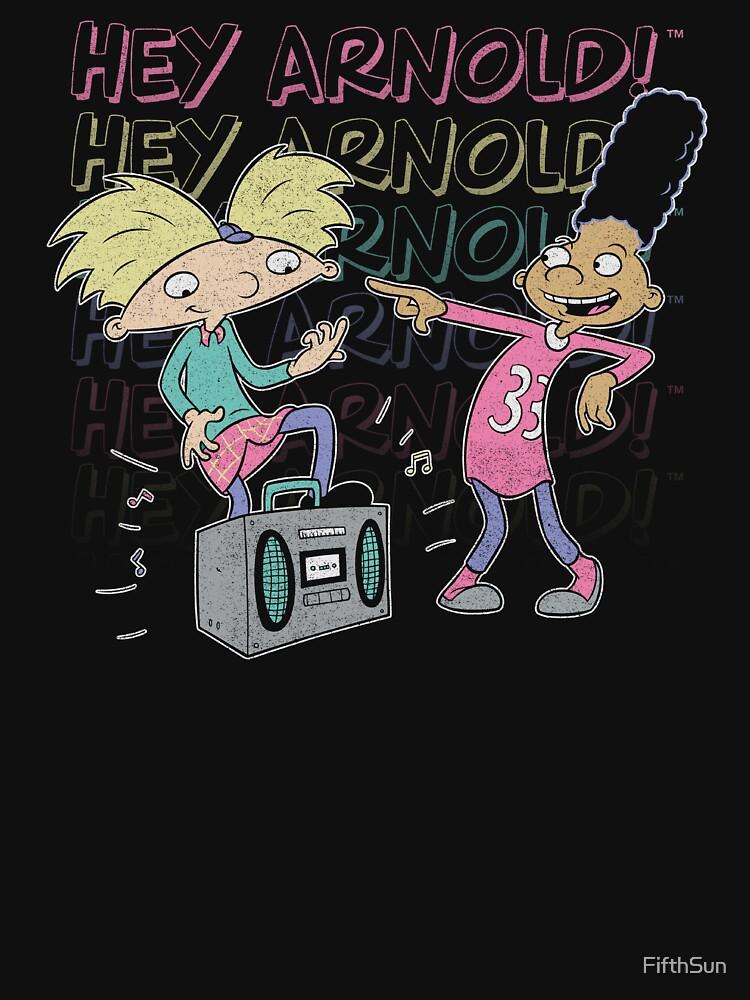 Hey Arnold! Hey Arnold! Arnold And Gerald Boombox Classic Unisex T-Shirt