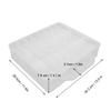 Transparent Nail Polish Storage Case Home Salon Nail Polish Organizer for 48 Bottles