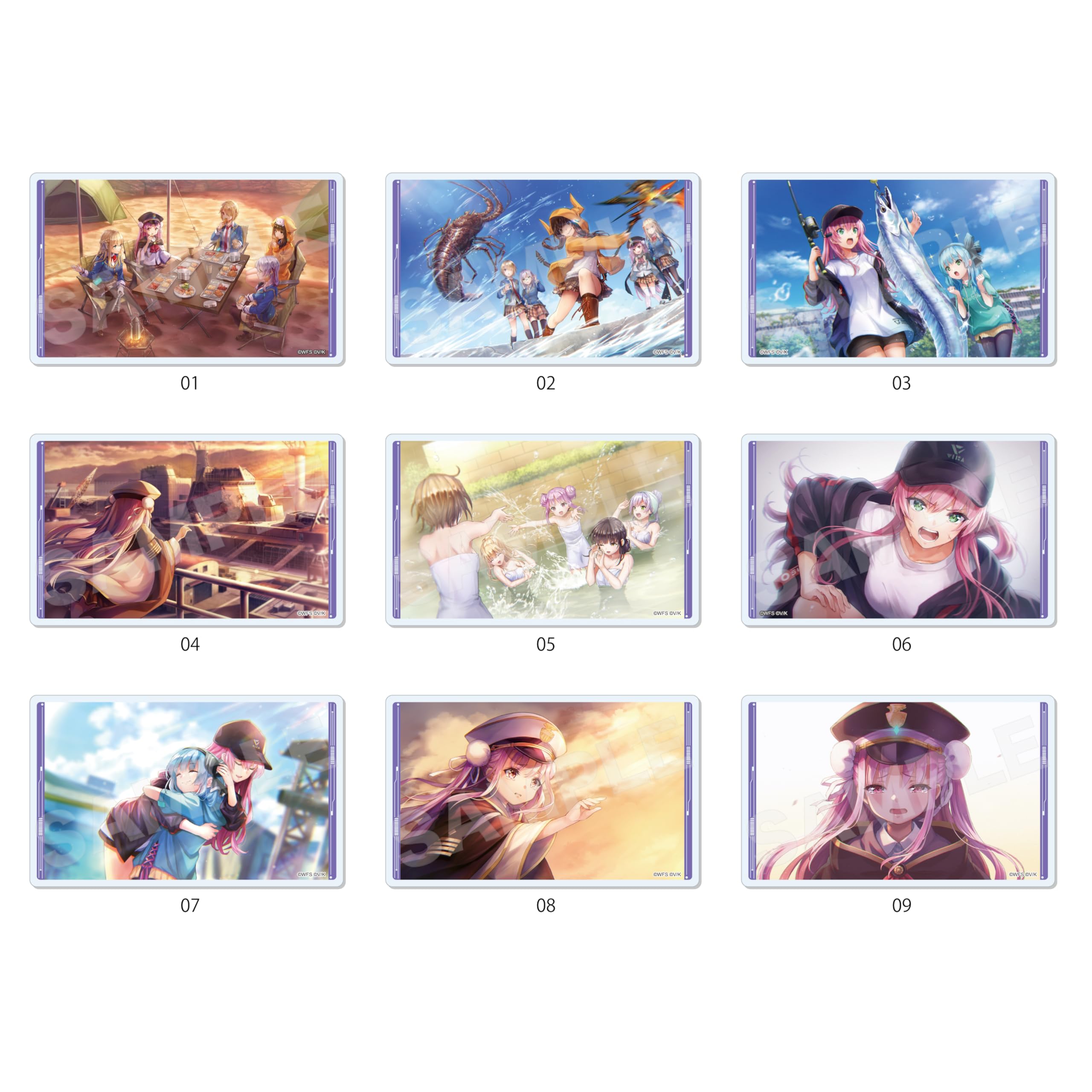 

Heaven Burns Red Акриловый картхолдер C BOX 9 штук