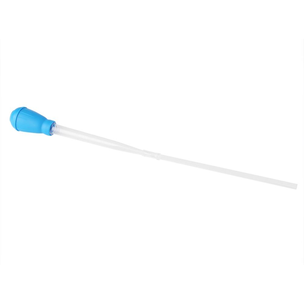Blue Aquarium Dropper Cleaning Straw Fish Tank Cleaner Aquarium Maintenance