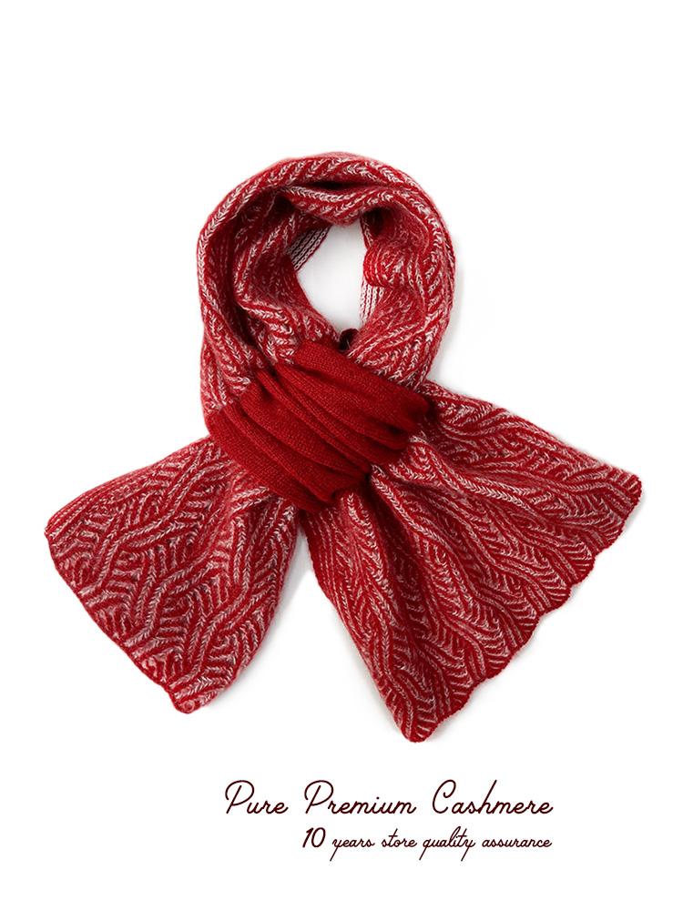 100 Baby Cashmere Super Soft Neck Ring Scarf Knitted Women Neck Warmer Small Scarves Snood Autumn Winter Cowl Pure Cashmere Acc