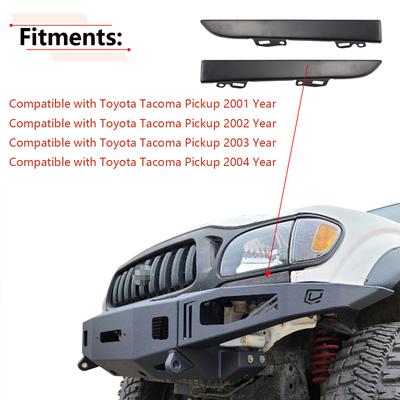Car Front Bumper Support Bracket Left and Right For 2001 2002 2003 2004 Toyota Tacoma Car Exterior Accessories