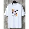European sizesSpring/Summer Short-Sleeve T-Shirt American Fashion Trendy Brand Print Men'S Teenager Spring/Summer Round Neck