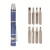8-in-1 Multi-functional Aluminum Repair Screwdriver Pen