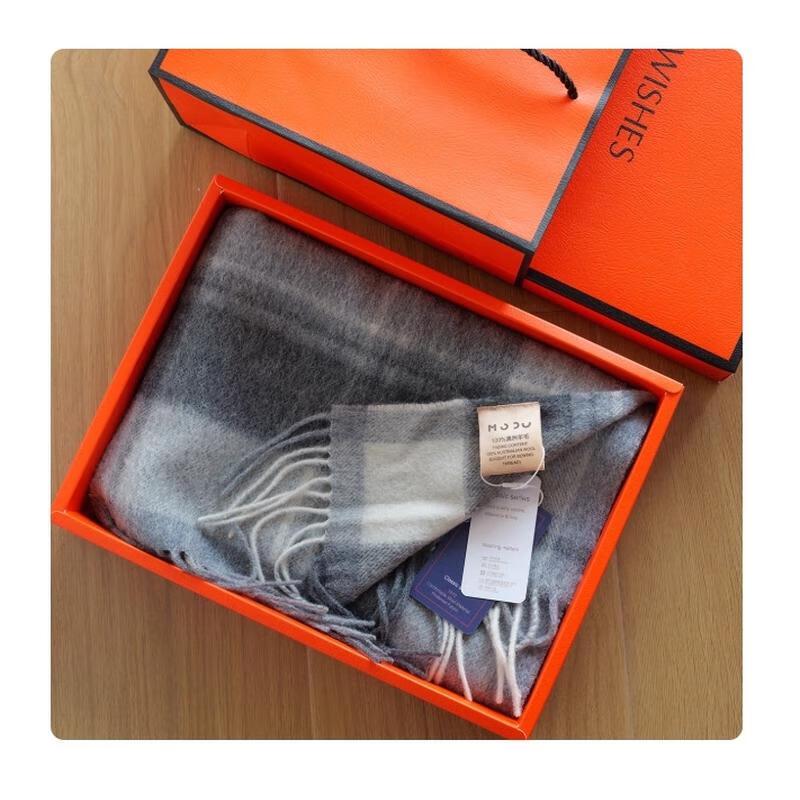 HANDUNYOU Winter Plaid Scarf Gift Set