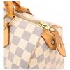 Auth LOUIS VUITTON Damier Azur Speedy 25 Boston Bag Handbag PVC N41371 lv5557nj