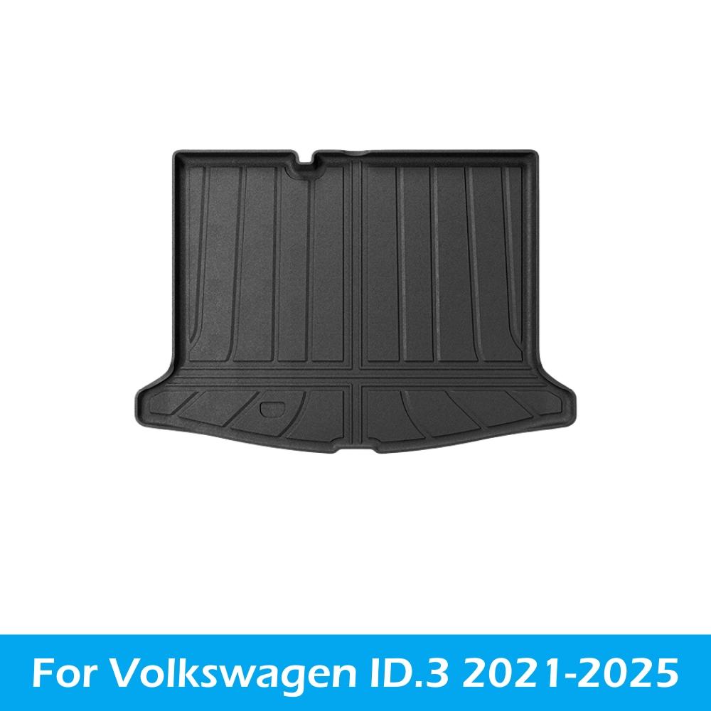 For Volkswagen ID.3 2025-2025 All Weather Floor Mats Custom Fit Floor Liner Floor Carpets Trunk Mat Set