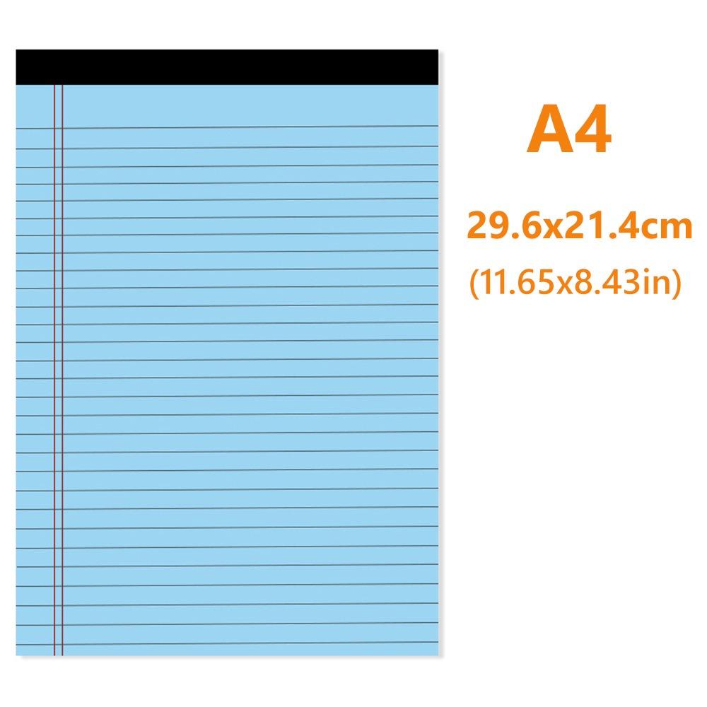 Multi-functional A5/A4 Notebook 50Sheets Tearable Writing Pad Memo Pad Students