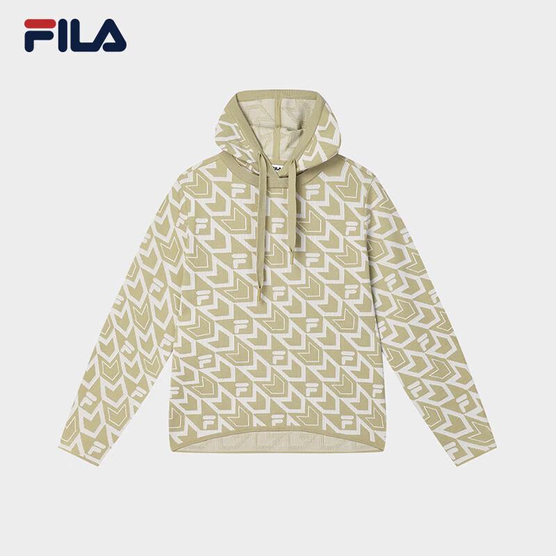 FILA Emerald Women s Full Print Hooded Sweater S