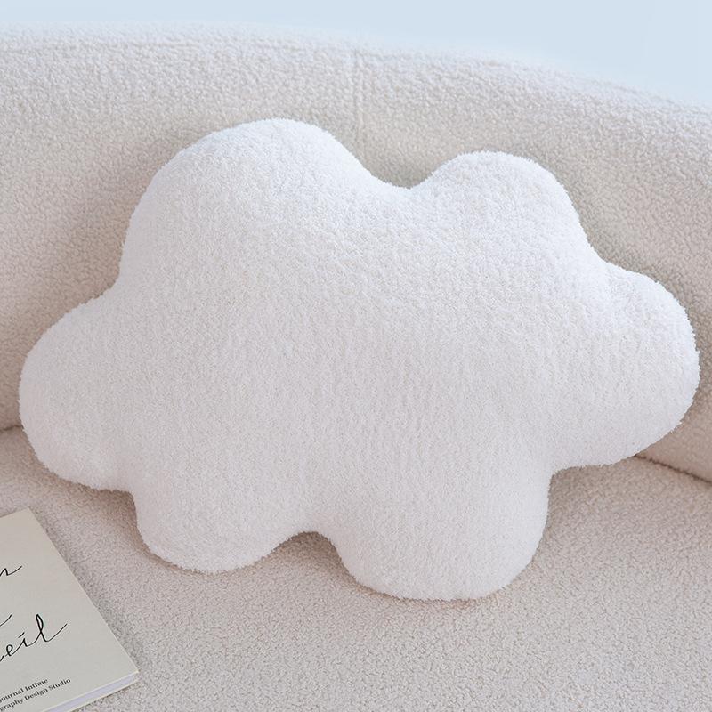 Kreatives gestreiftes Plüsch-Kissen Wolke Kaktus Donut Ausrufezeichen Schleife Weiches Kissen für Zuhause Sofa Dekor Requisite Geschenk