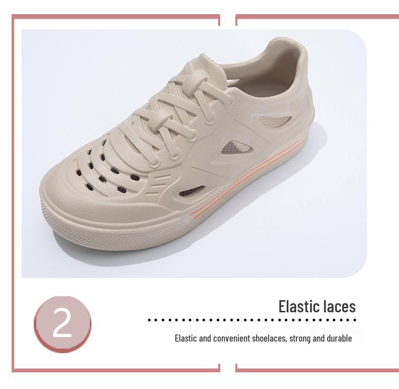 Yazlık Unisex Hafif EVA Sabo Ayakkabı: Plaj, Sürüş ve Serin Kapalı Burun Terlik Sandaletler