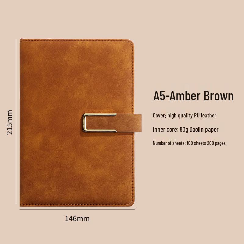A5 Customizable Buckle Business Notebook with Logo