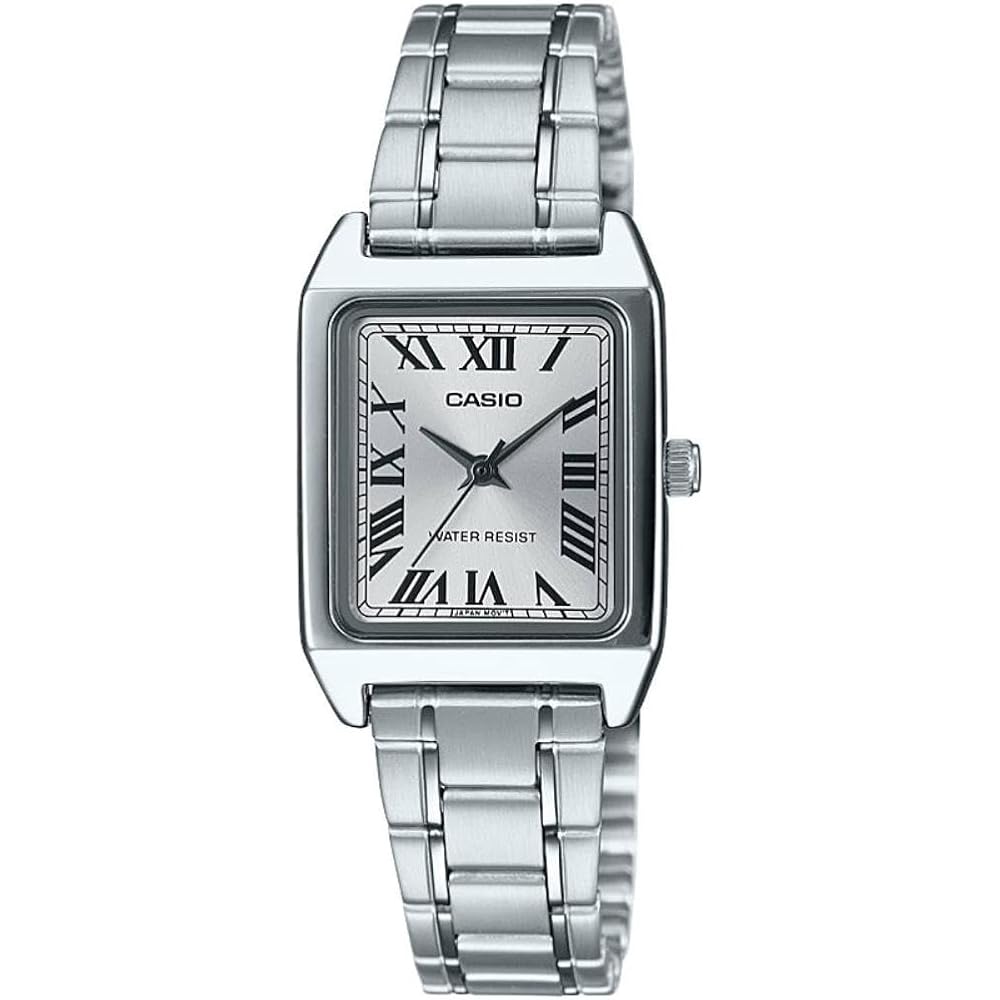 Casio Standard Quartz Women s Wristwatch LTP-V007D-7B Silver Metal Band International Model
