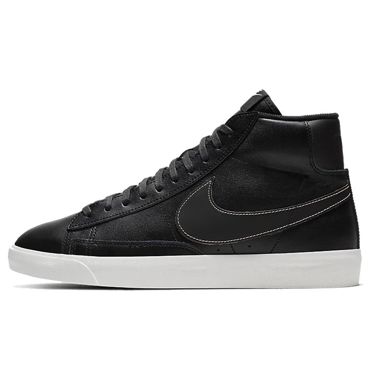 

Кроссовки унисекс Nike Blazer Mid Premium Dark Patina черно-белые CU6679-001