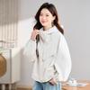 Spring 2025 Women's Petite Hooded Top - Casual Fashion Outerwear L1596