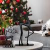 Rentier Weihnachtsdeko, Metall Rentierfiguren, Moderne Minimalistische Weihnachts-Skulptur, Elegante Indoor-Feiertagsdeko