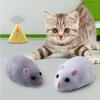 360° Rotating Interactive Electronic Cat Teasing Toy, Plush Emulation Rat Mice Remote Control Mouse Toys for Cats and Dogs Pet
