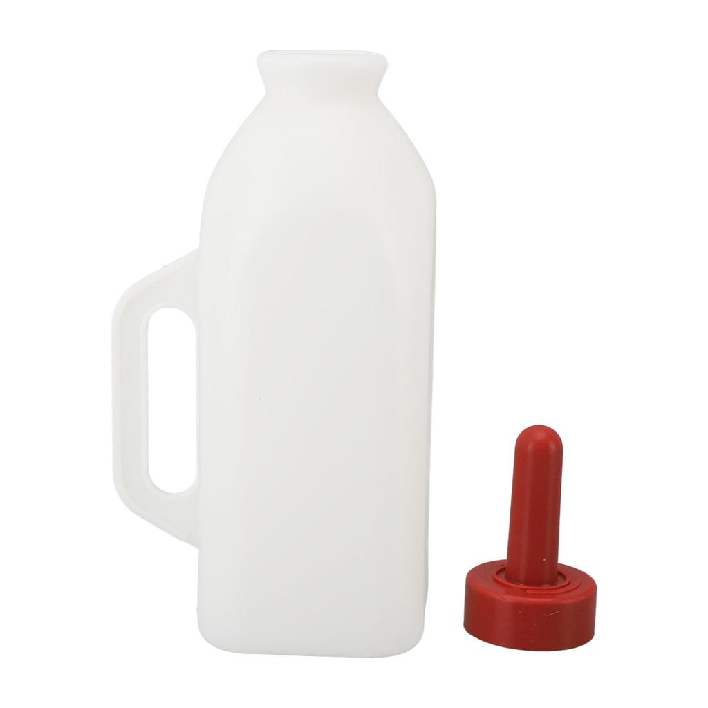 2L Calf Feeding Bottle Thicken Leakproof Silicone Nipple Calf Nursing Feeding Supplies with Handle for Farm Pasture