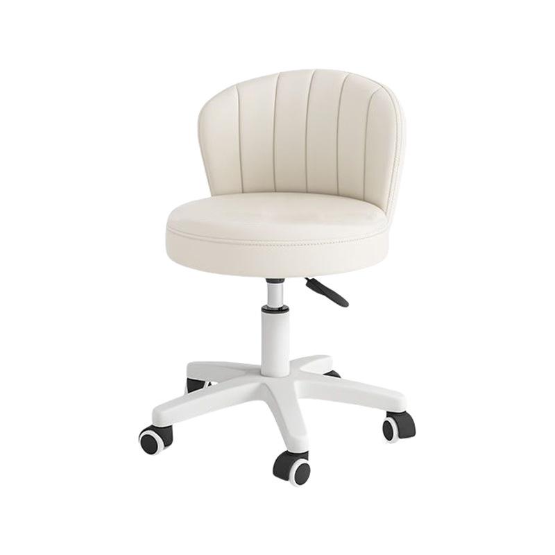 Adjustable Children's Study & Makeup Swivel Chair with Backrest for Desk
