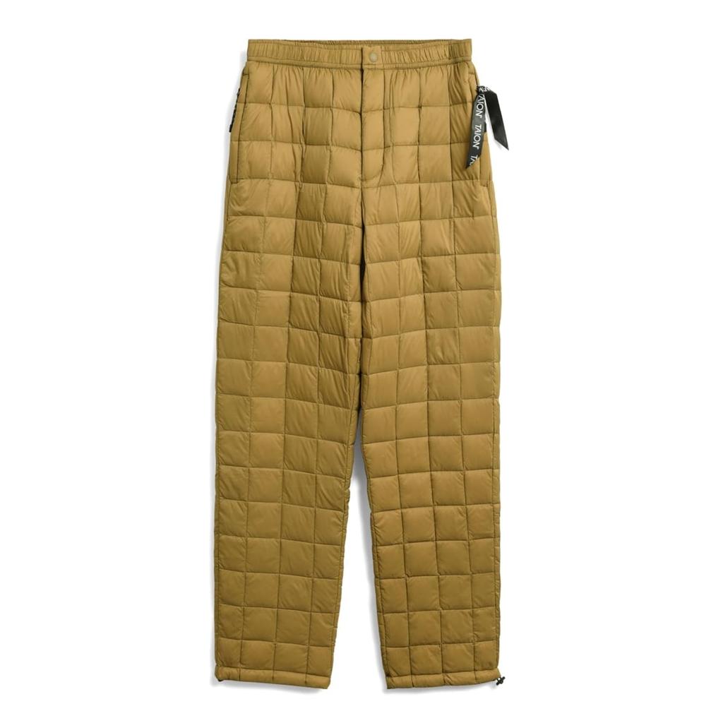 Taion Unisex Mountain Down Pants 1301MTP