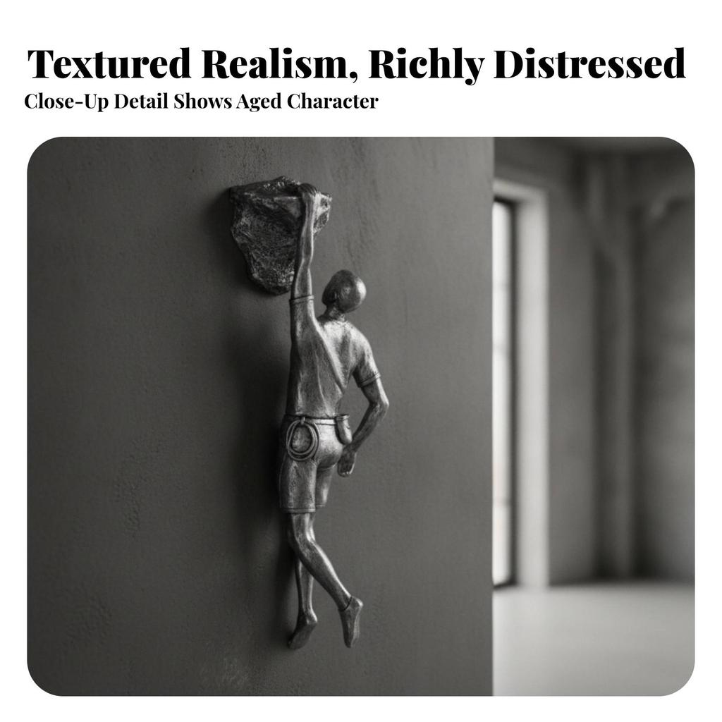 Unique Sculpture with Human Figure | Three-Dimensional,