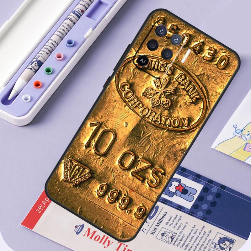

Switzerland Fine Gold For Oppo A60 A80 A40 A94 A74 A54 A15 A18 A38 A58 A78 A98 A16 A76 A96 A57 A17 A77 A5 Pro Case OPPO A54 5G