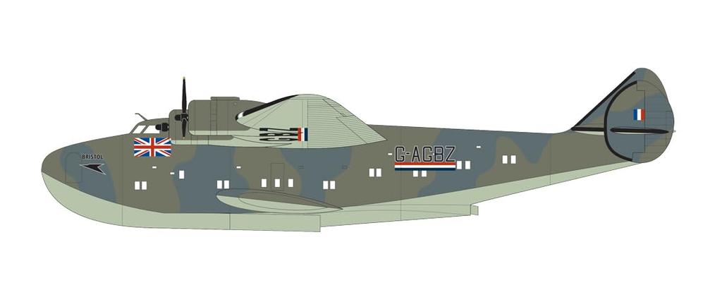 Airfix Boeing 314 Clipper Flying Boat Plastic Model 1/144 X-4172V (Airplane)