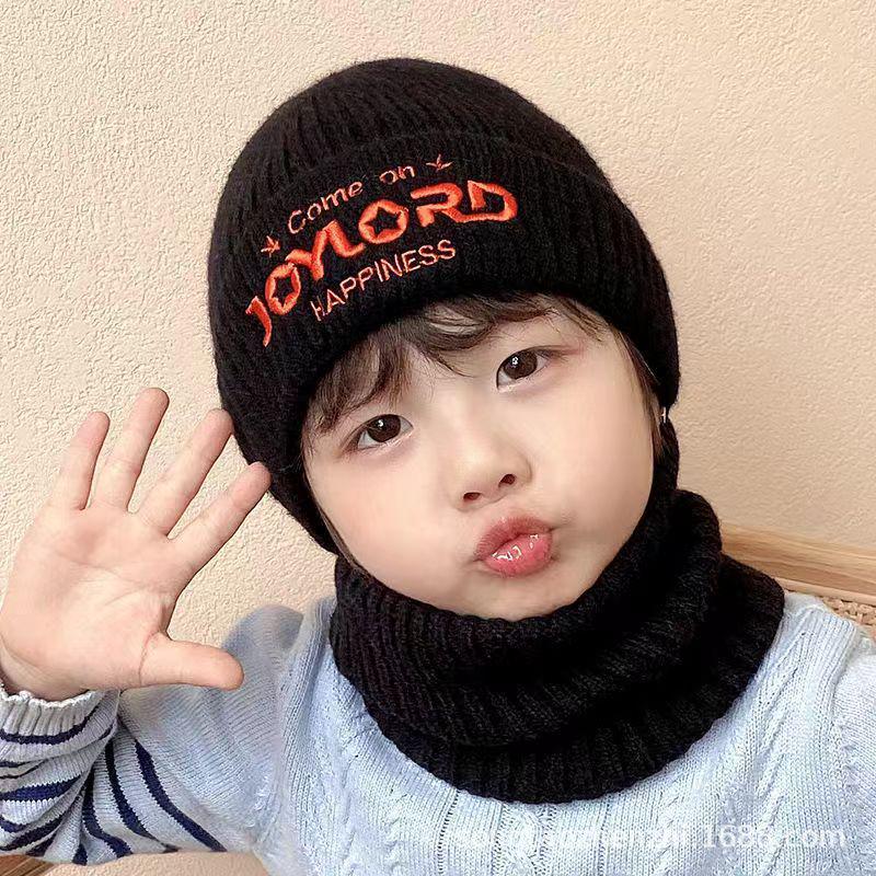 Kids' Trendy Knit Wool Hat: Cute Winter Pullover for Boys & Girls