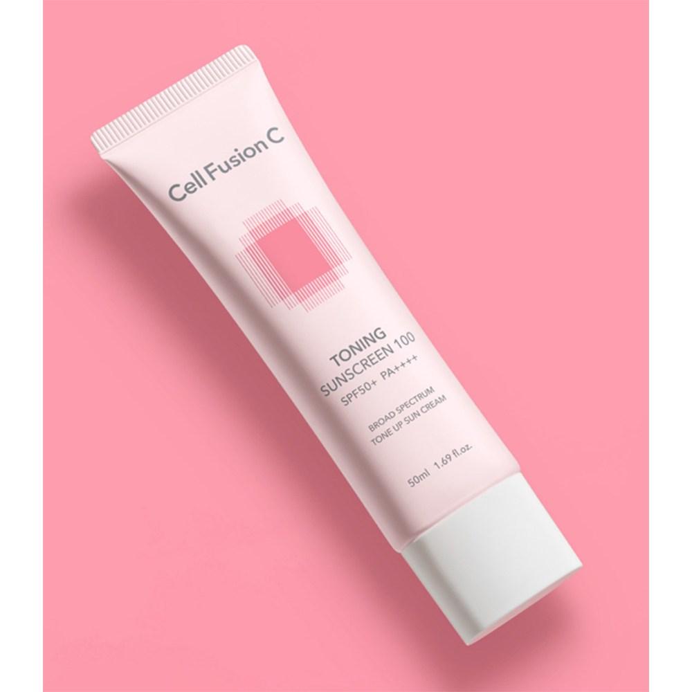Cellfusion C Toning Sunscreen 100 SPF50+ PA++++, 50ml, 2 Units