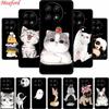 Funda For Tecno Camon 30S Pro Case Cute Cartoon Black Silicone Soft Phone Case For Tecno Camon 30S Pro Back Cover Case 6.78" Bag