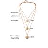 Multilayer Coin Necklaces for Women Bohemian Choker Fashion Jewelry